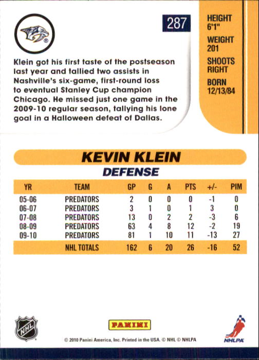 2010-11 Score Hockey Card Pick 252-499 - Picture 71 of 493