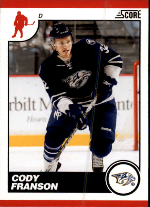 2010-11 Score Hockey Card Pick 252-499 - Picture 72 of 493