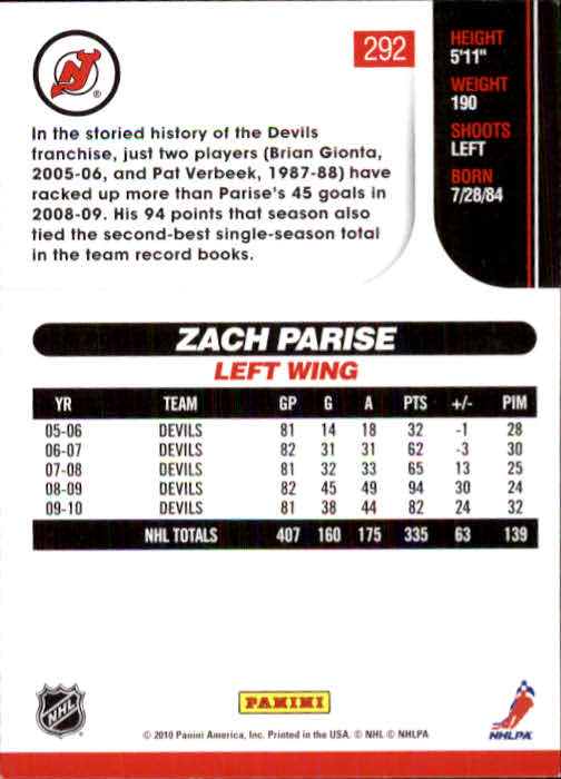 2010-11 Score Hockey Card Pick 252-499 - Picture 81 of 493