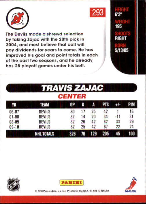 2010-11 Score Hockey Card Pick 252-499 - Picture 83 of 493