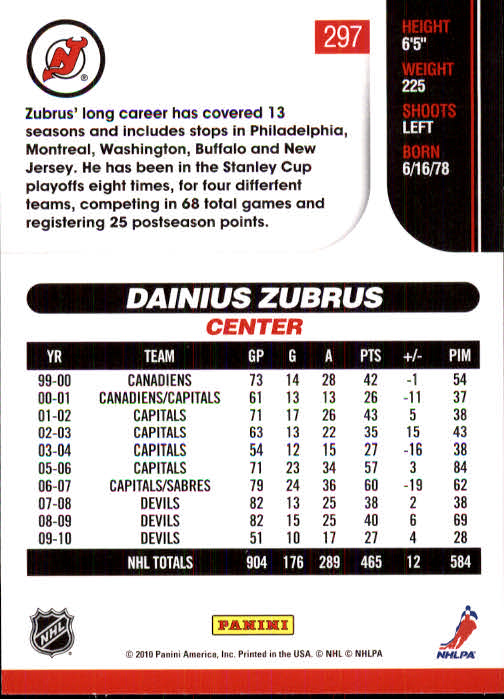 2010-11 Score Hockey Card Pick 252-499 - Picture 91 of 493