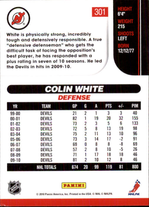 2010-11 Score Hockey Card Pick 252-499 - Picture 99 of 493