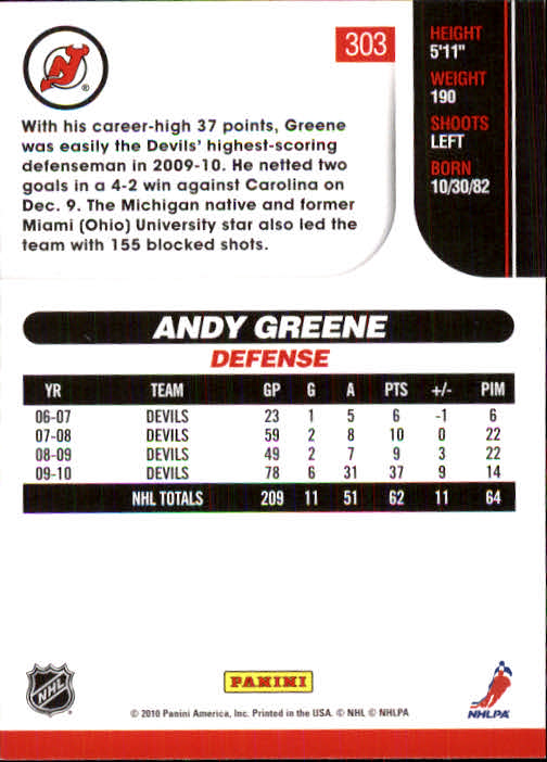 2010-11 Score Hockey Card Pick 252-499 - Picture 103 of 493