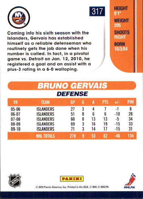 2010-11 Score Hockey Card Pick 252-499 - Picture 131 of 493