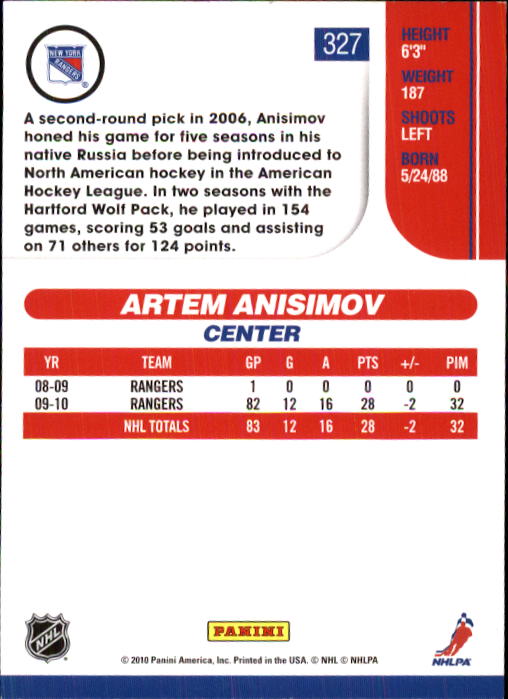 2010-11 Score Hockey Card Pick 252-499 - Picture 151 of 493