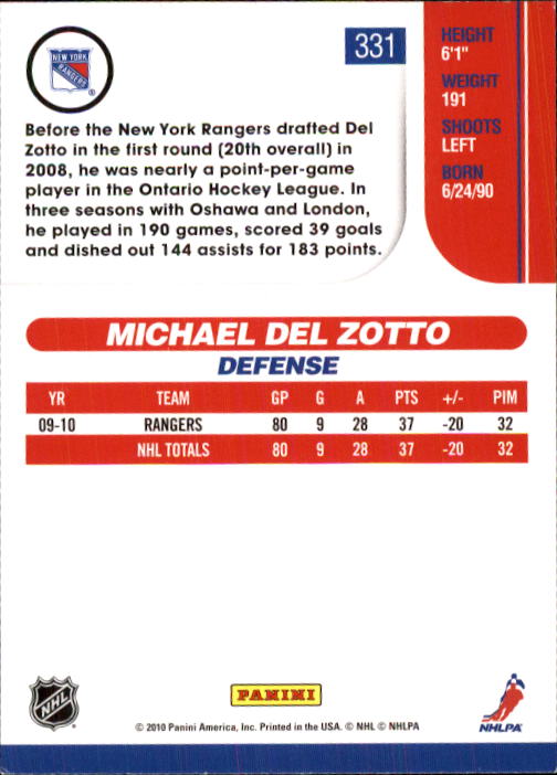 2010-11 Score Hockey Card Pick 252-499 - Picture 159 of 493