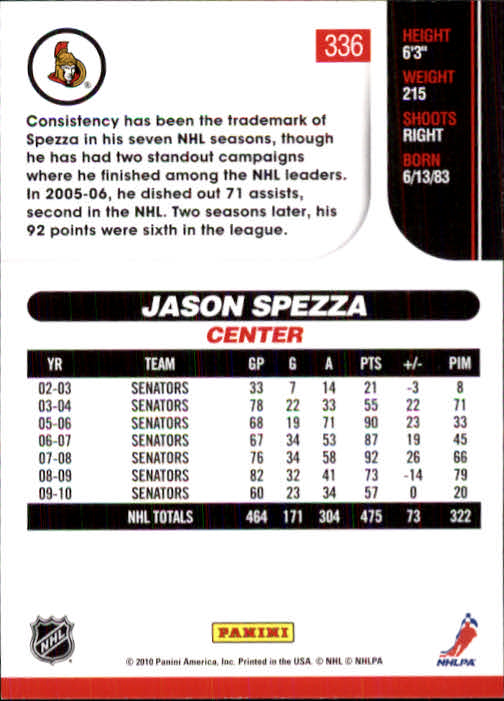 2010-11 Score Hockey Card Pick 252-499 - Picture 169 of 493