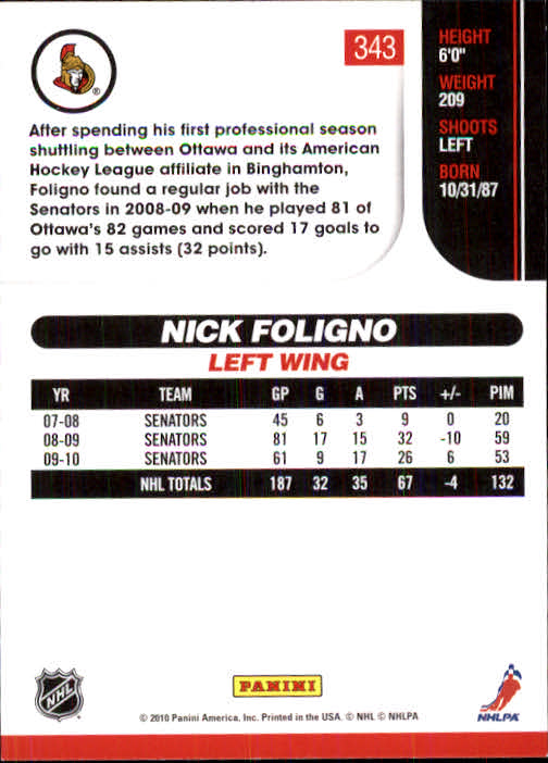 2010-11 Score Hockey Card Pick 252-499 - Picture 183 of 493
