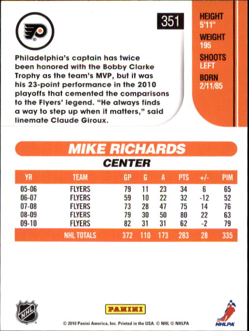 2010-11 Score Hockey Card Pick 252-499 - Picture 199 of 493