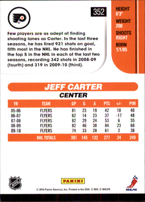 2010-11 Score Hockey Card Pick 252-499 - Picture 201 of 493