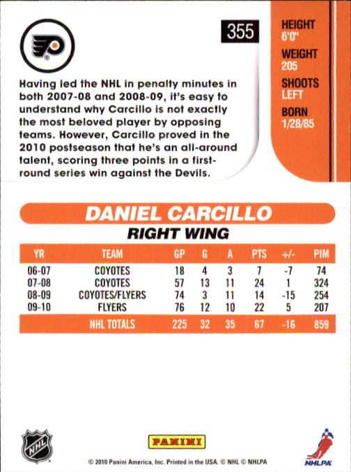 2010-11 Score Hockey Card Pick 252-499 - Picture 207 of 493