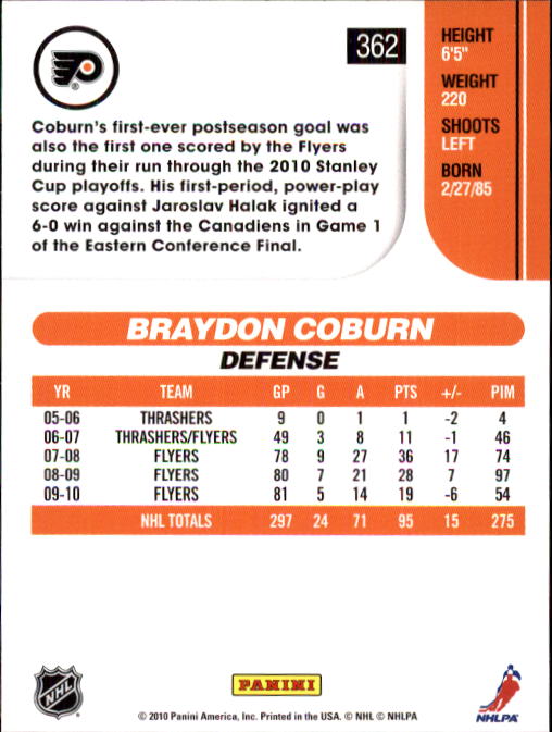 2010-11 Score Hockey Card Pick 252-499 - Picture 221 of 493