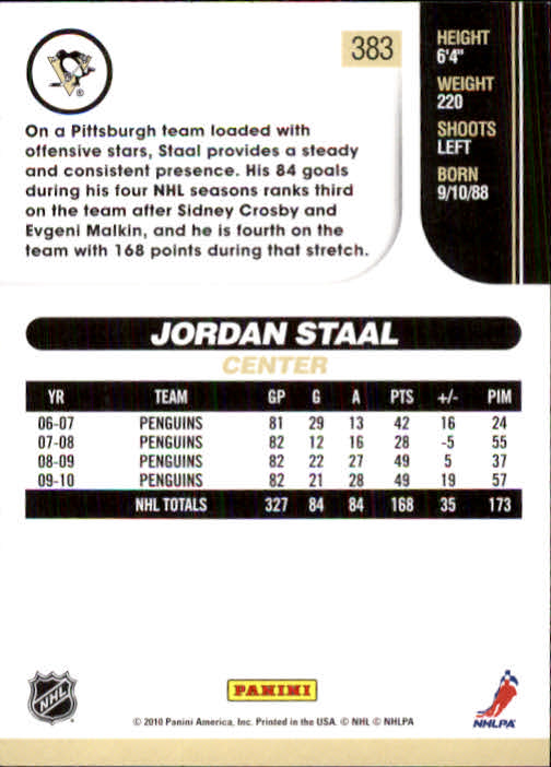 2010-11 Score Hockey Card Pick 252-499 - Picture 261 of 493