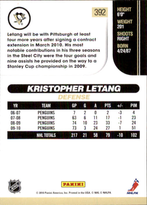 2010-11 Score Hockey Card Pick 252-499 - Picture 279 of 493