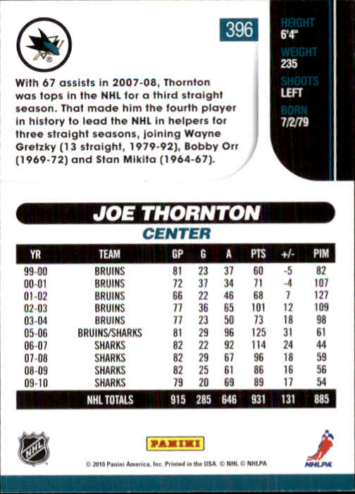 2010-11 Score Hockey Card Pick 252-499 - Picture 287 of 493