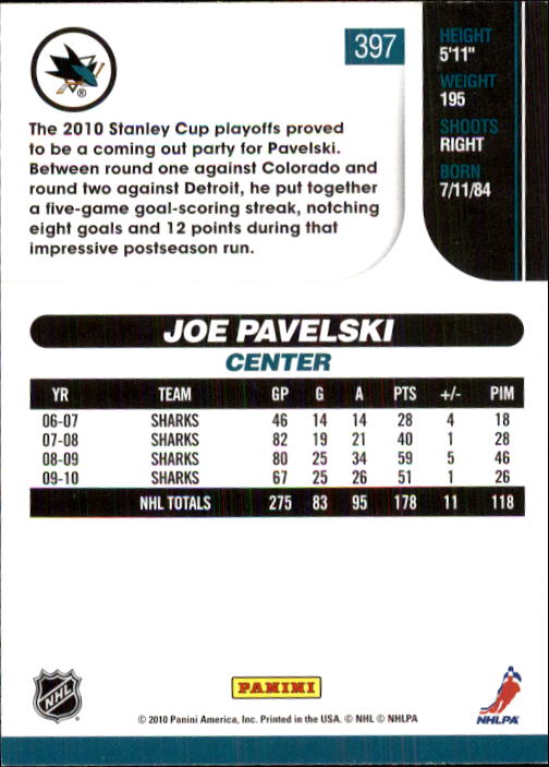 2010-11 Score Hockey Card Pick 252-499 - Picture 289 of 493