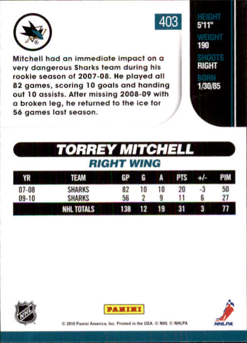 2010-11 Score Hockey Card Pick 252-499 - Picture 301 of 493