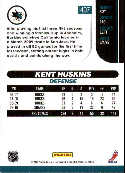 2010-11 Score Hockey Card Pick 252-499 - Picture 309 of 493
