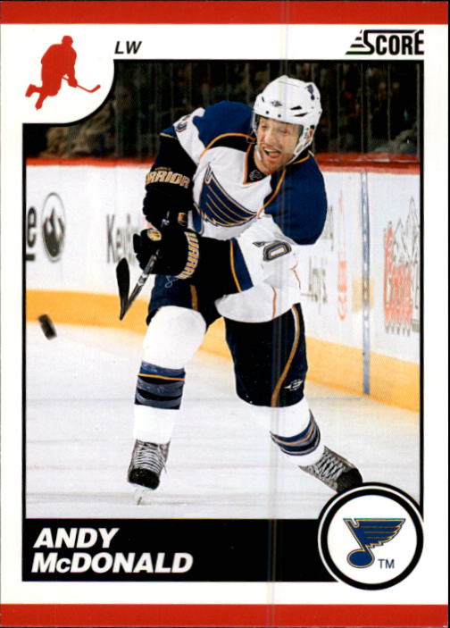 2010-11 Score Hockey Card Pick 252-499 - Picture 320 of 493