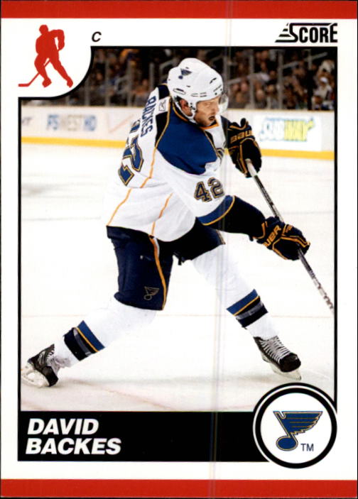 2010-11 Score Hockey Card Pick 252-499 - Picture 324 of 493