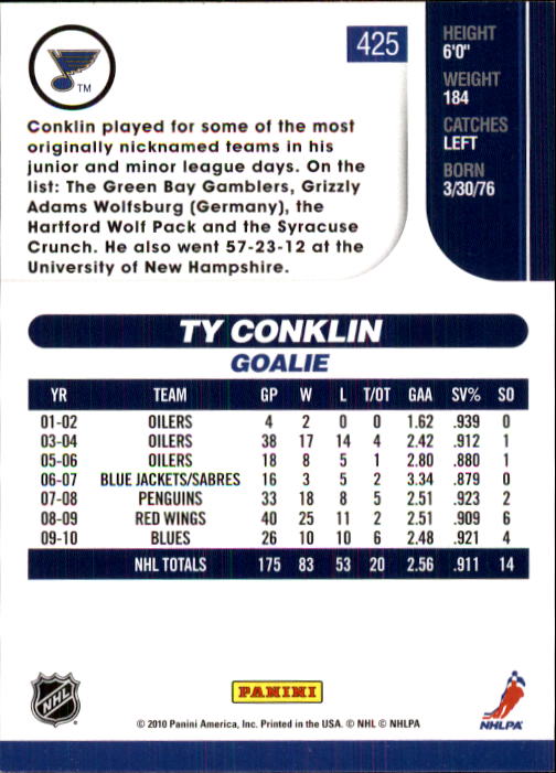 2010-11 Score Hockey Card Pick 252-499 - Picture 345 of 493