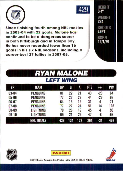 2010-11 Score Hockey Card Pick 252-499 - Picture 353 of 493