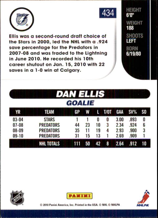 2010-11 Score Hockey Card Pick 252-499 - Picture 363 of 493