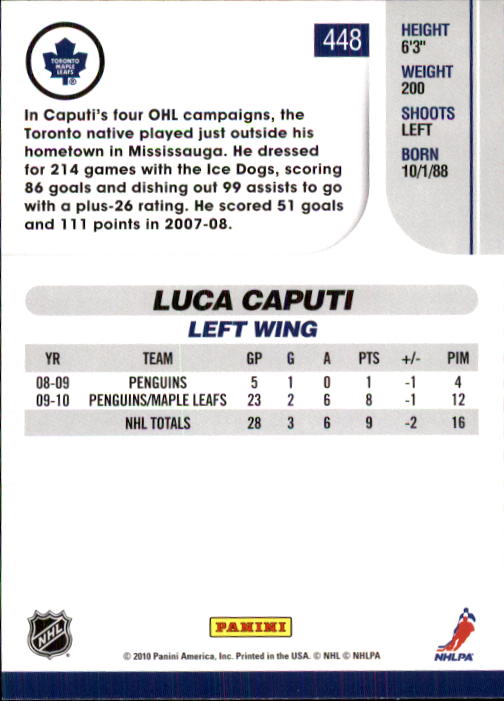 2010-11 Score Hockey Card Pick 252-499 - Picture 391 of 493