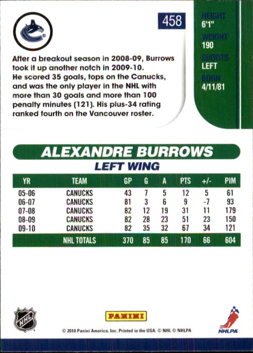 2010-11 Score Hockey Card Pick 252-499 - Picture 411 of 493