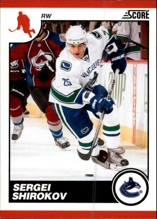 2010-11 Score Hockey Card Pick 252-499 - Picture 420 of 493