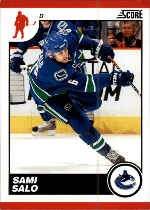 2010-11 Score Hockey Card Pick 252-499 - Picture 424 of 493