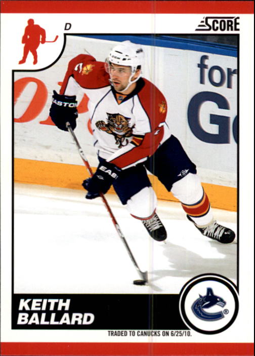 2010-11 Score Hockey Card Pick 252-499 - Picture 430 of 493