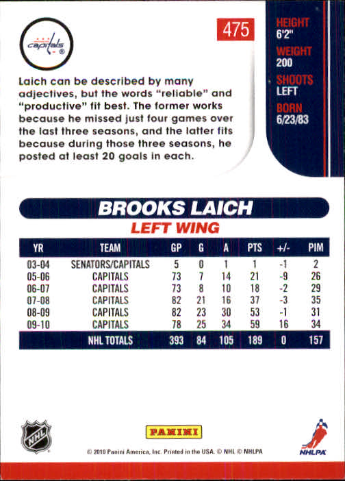 2010-11 Score Hockey Card Pick 252-499 - Picture 445 of 493