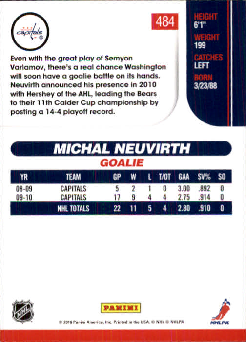 2010-11 Score Hockey Card Pick 252-499 - Picture 463 of 493