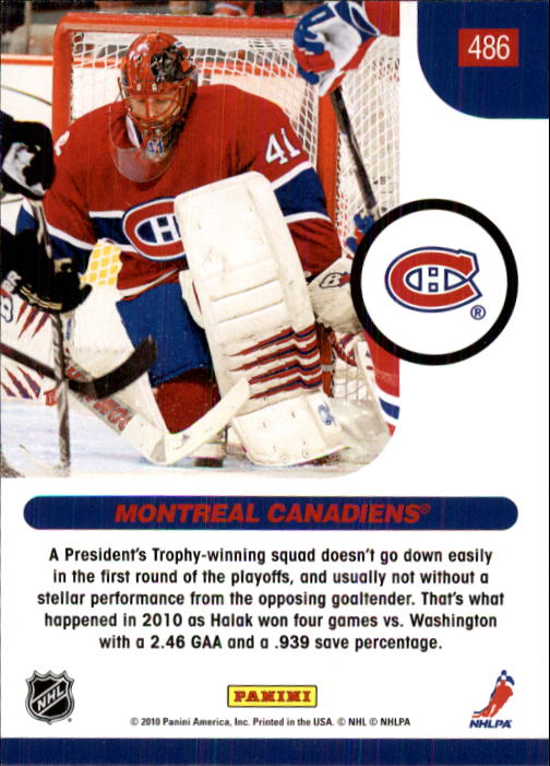 2010-11 Score Hockey Card Pick 252-499 - Picture 467 of 493