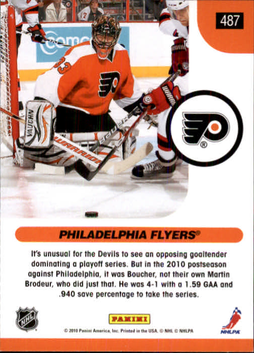 2010-11 Score Hockey Card Pick 252-499 - Picture 469 of 493