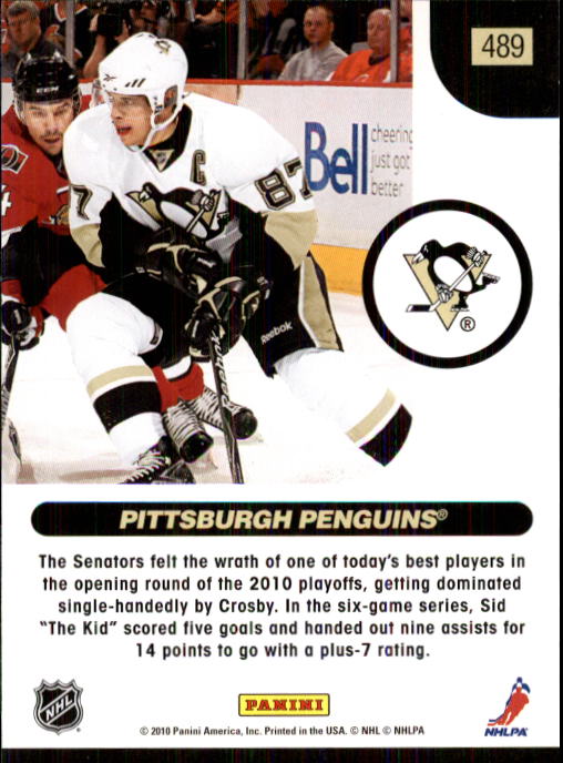 2010-11 Score Hockey Card Pick 252-499 - Picture 473 of 493