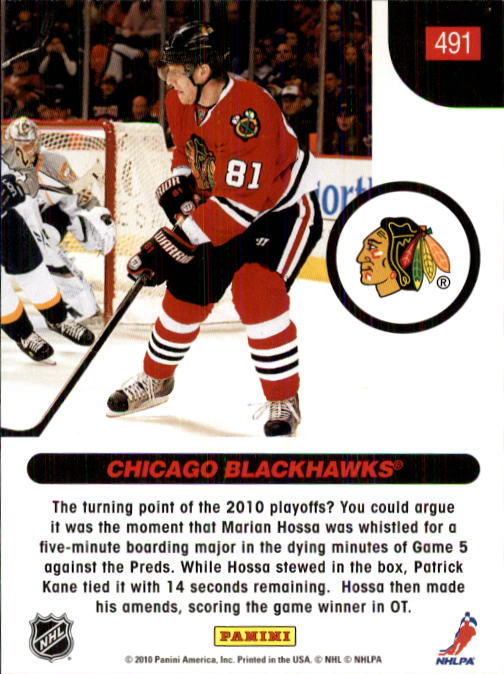 2010-11 Score Hockey Card Pick 252-499 - Picture 477 of 493