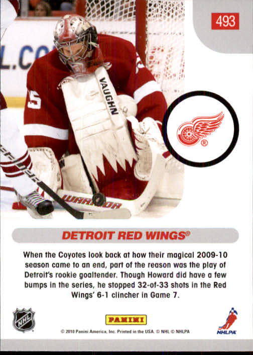 2010-11 Score Hockey Card Pick 252-499 - Picture 481 of 493