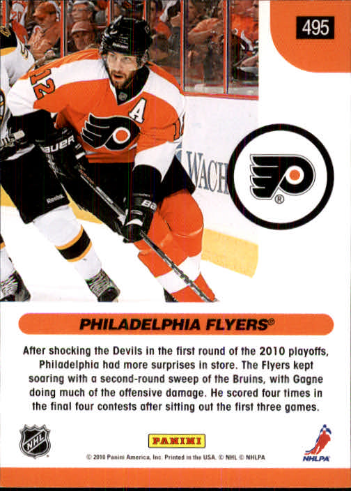 2010-11 Score Hockey Card Pick 252-499 - Picture 485 of 493