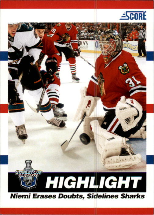 2010-11 Score Hockey Card Pick 252-499 - Picture 492 of 493