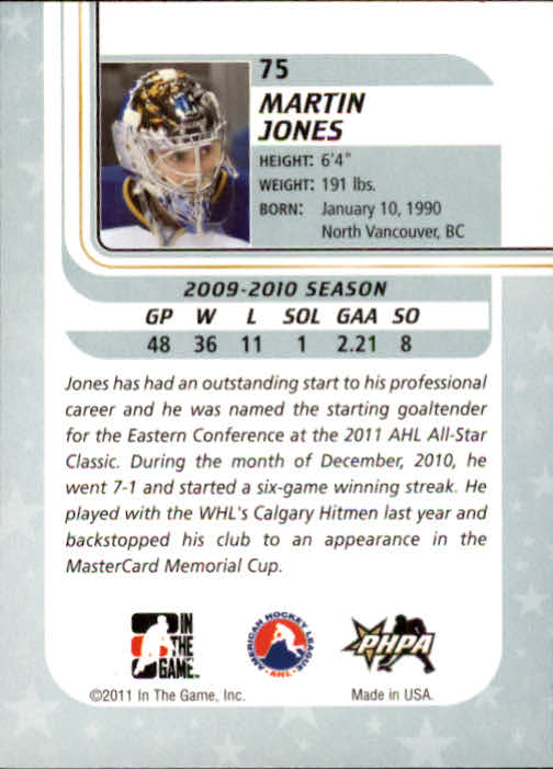 2010-11 In the Game Between the Pipes - #183 Steve Penney