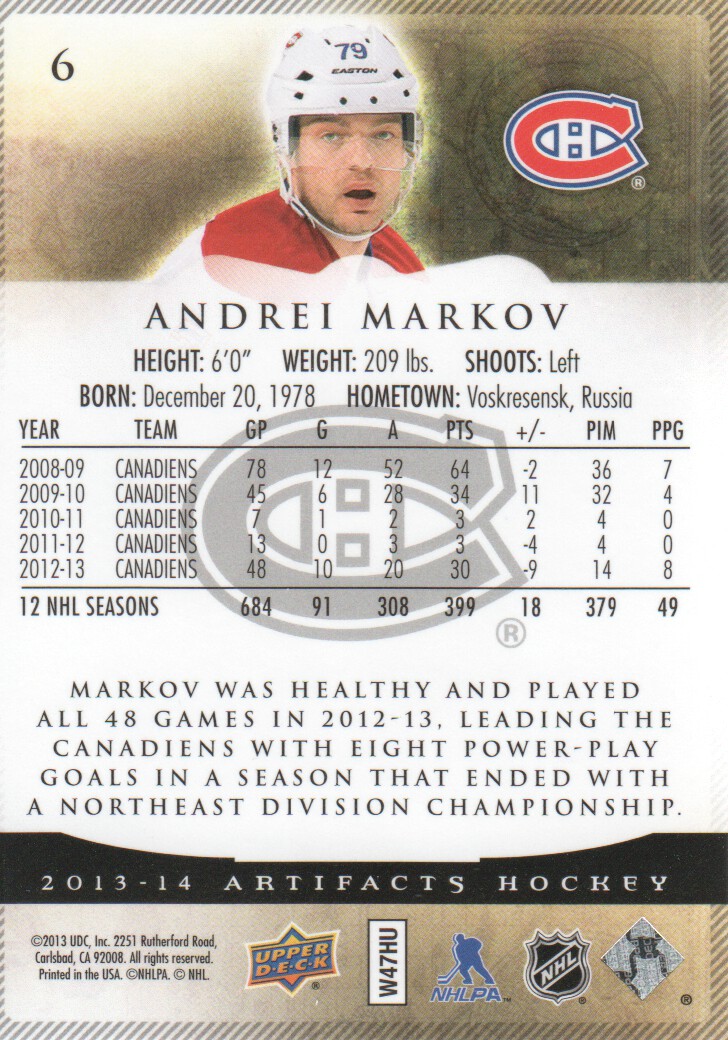 A3798- 2013-14 Artifacts Hockey Card #s 1-100 -You Pick- 15+ FREE US SHIP