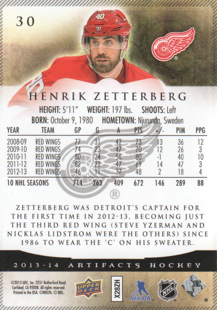 A3798- 2013-14 Artifacts Hockey Card #s 1-100 -You Pick- 15+ FREE US SHIP