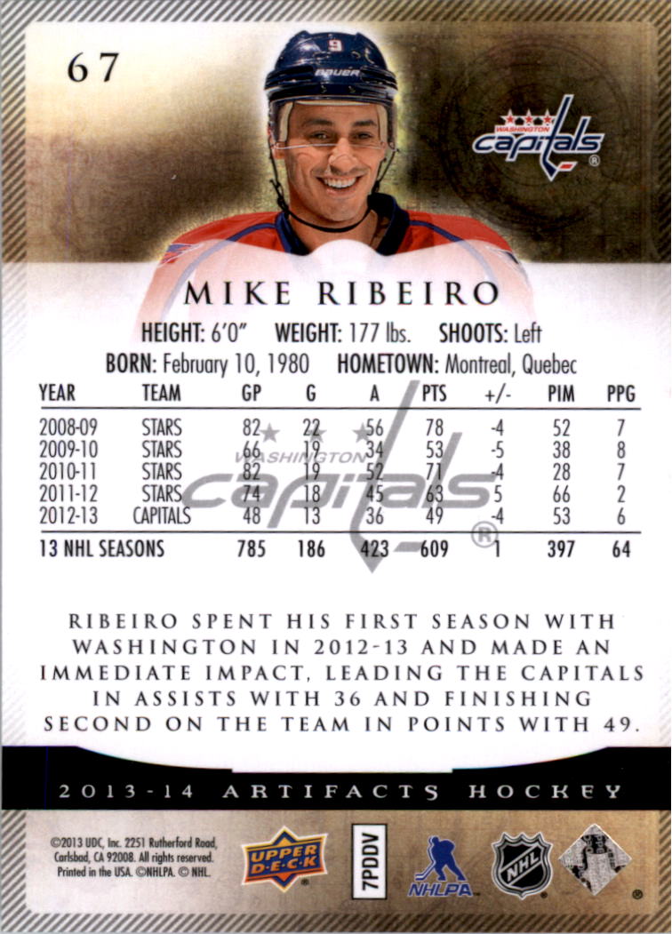 A3798- 2013-14 Artifacts Hockey Card #s 1-100 -You Pick- 15+ FREE US SHIP