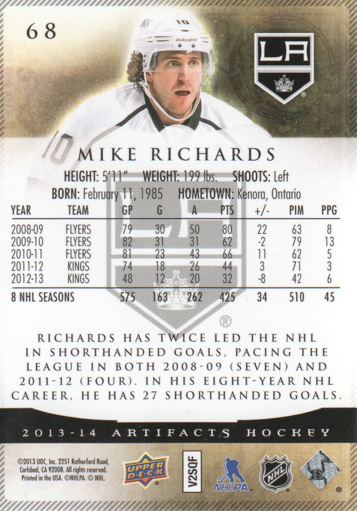 A3798- 2013-14 Artifacts Hockey Card #s 1-100 -You Pick- 15+ FREE US SHIP