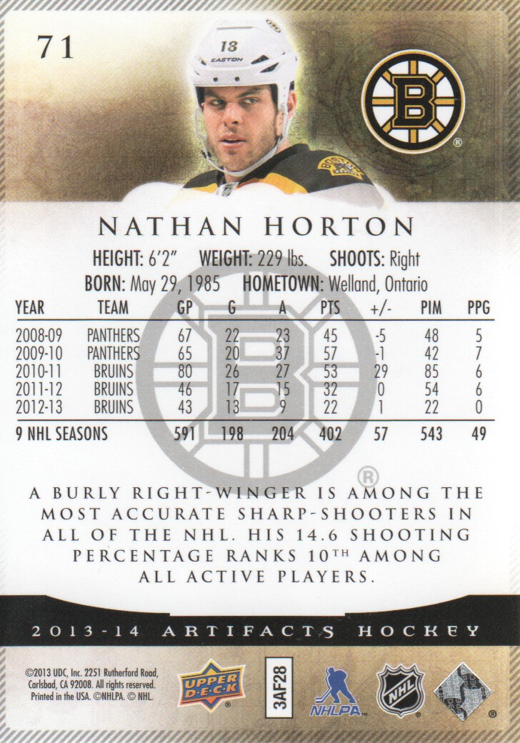 A3798- 2013-14 Artifacts Hockey Card #s 1-100 -You Pick- 15+ FREE US SHIP