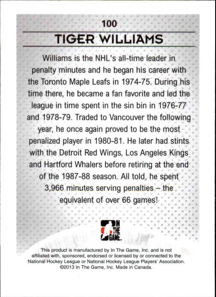 A9078- 2013-14 ITG Enforcers Hockey Card #s 91-180 -You Pick- 15+ FREE US SHIP - Picture 19 of 143