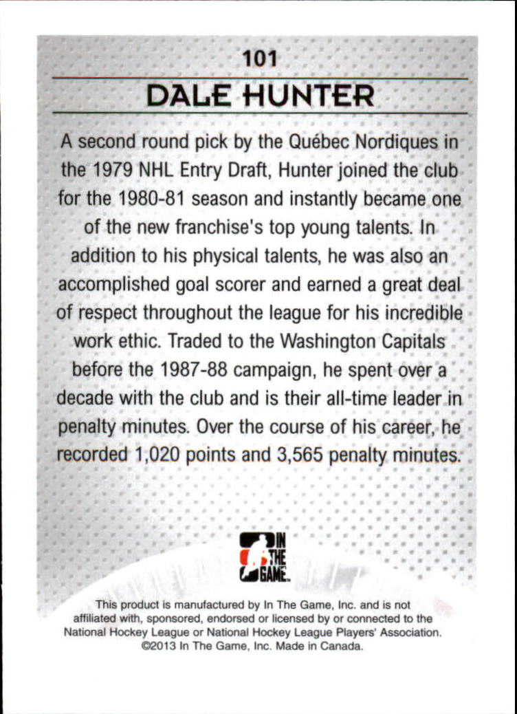 A9078- 2013-14 ITG Enforcers Hockey Card #s 91-180 -You Pick- 15+ FREE US SHIP - Picture 21 of 143