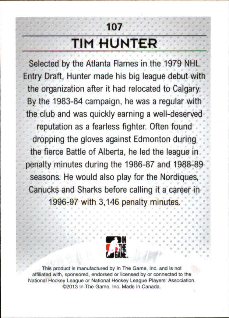 A9078- 2013-14 ITG Enforcers Hockey Card #s 91-180 -You Pick- 15+ FREE US SHIP - Picture 28 of 143